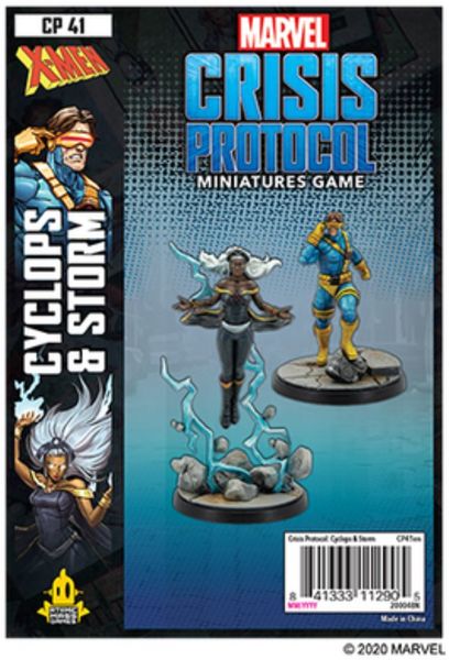 MARVEL CRISIS PROTOCOL CYCLOPS AND STORM image 0